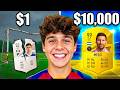$1 Vs $10,000 Team In FIFA