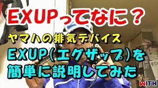 EXUPってなに？ ヤマハの排気デバイスEXUP（エグザップ）を簡単に説明してみた