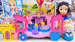 Unboxing Disney Princess Carriage To Castle Playset | Belle's Castle Toy | Review Disney Toys