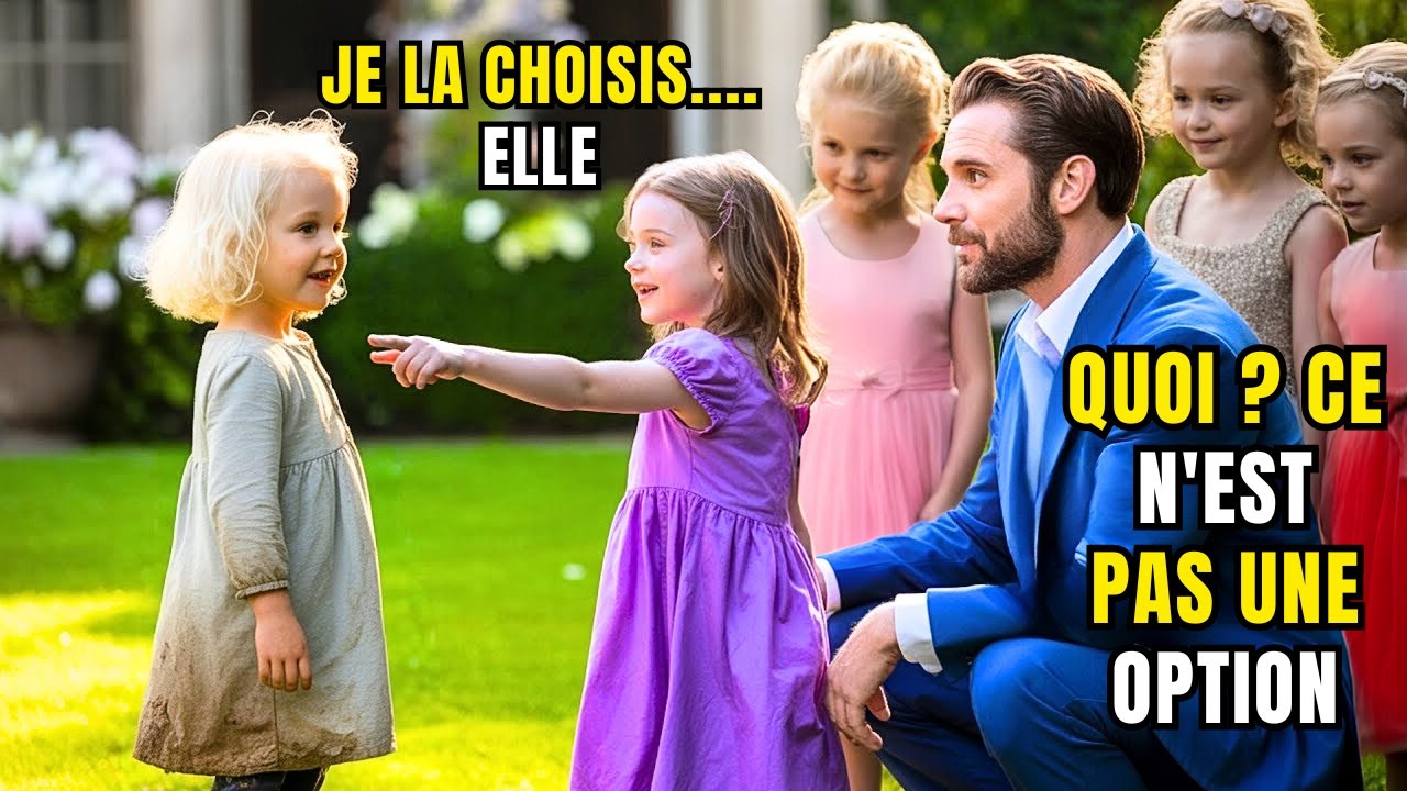 Un millionnaire a demandé à sa fille de choisir une sœur et elle a choisi une fille sans abri