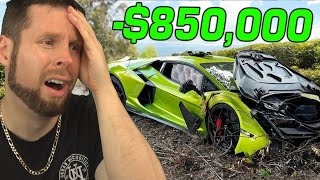 DADS GONNA BE PISSED! Most Expensive Supercar Crashes