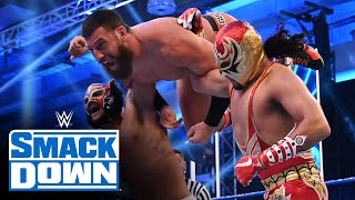 Gran Metalik vs. Lince Dorado vs. Shorty G vs. Gulak – Fatal 4-Way Match: SmackDown, July 24, 2020
