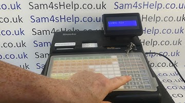 How To Reactivate Or Re Enable A PLU Product Item Button Sam4S ER-900 /  ER-940 Full Tutorial