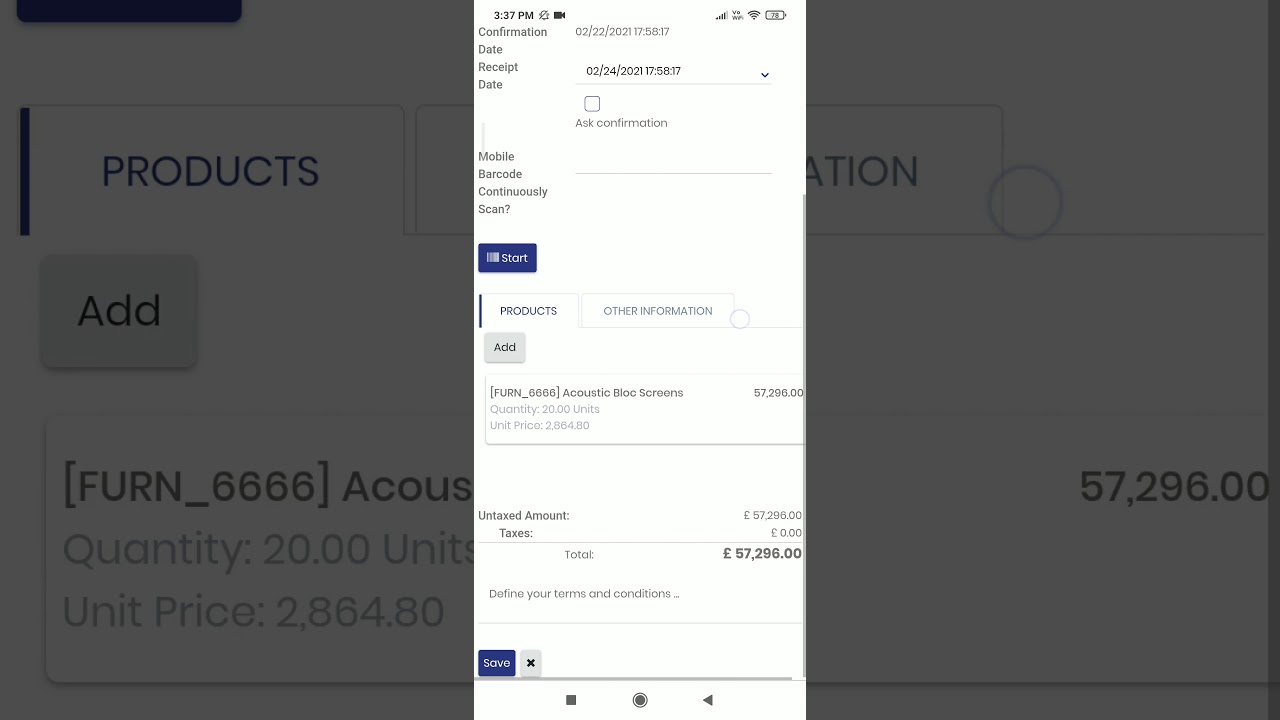 All in One Mobile Barcode Scanner - Global Search Odoo