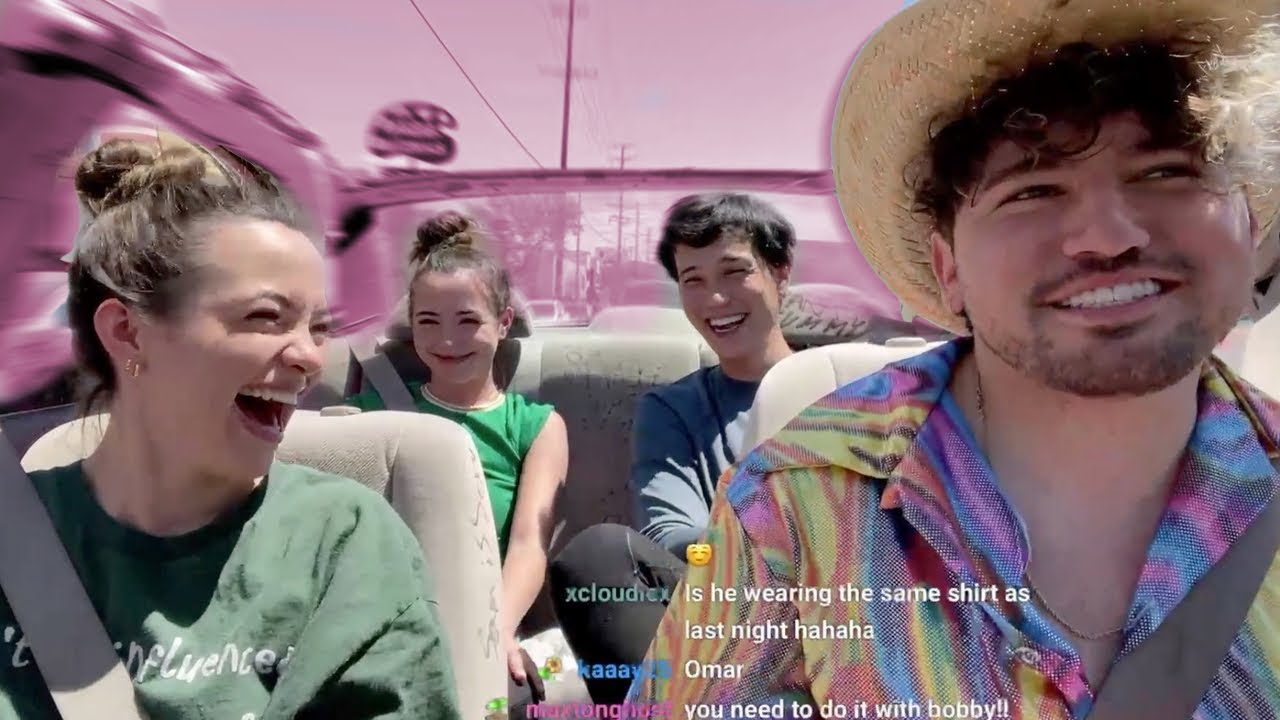 JC CAYLEN & MERRELL TWINS MESSY CAR WASH CHALLENGE! (hilarious)