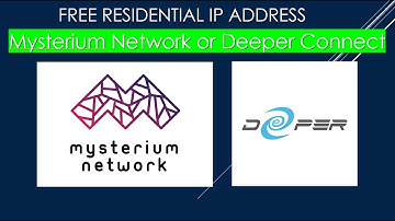 How To Get Residential IP Address US USA UK proxy any country VPN Free Mysterium DVPN Deeper Connect
