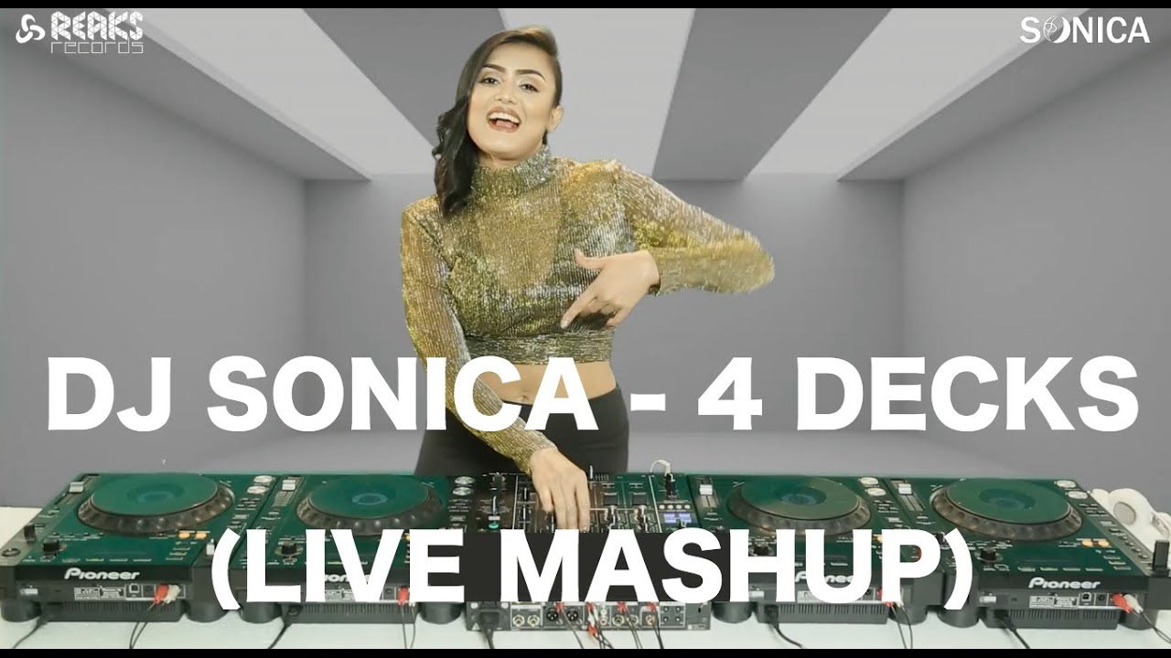 Obejrzyj DJ Sonica - Performing on 4 Decks (LIVE Mashup) w YouTube Obejrzyj DJ Sonica - Performing on 4 Decks (LIVE Mashup) w YouTube