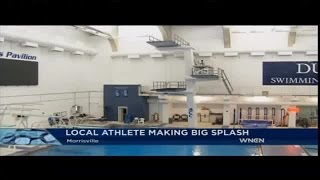 Adopted Morrisville diver has dreams of Olympic gold
