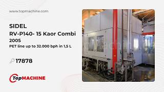 SIDEL RV-P140- 15 Kaor Combi Carbonated filling line used