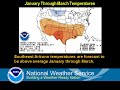 Updated Winter Weather Outlook for Southeast Arizona