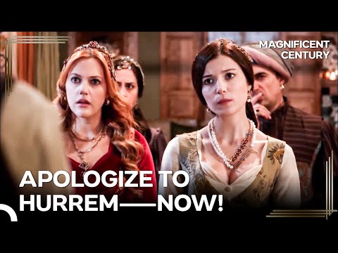 Hatice Defended Hurrem in Front of Everyone! | Magnificent Century