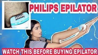 PHILIPS EPILATOR BRE245 | 2 in 1 epilator | demo| detailed review #hairremoval #epilator #philips screenshot 4