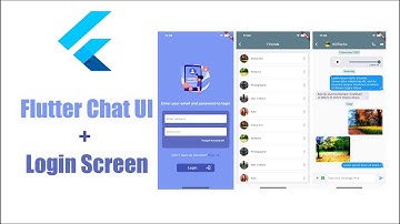 Flutter Animated Chat UI with Login Screen + Source Code