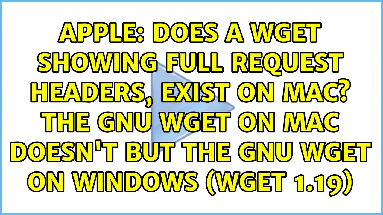 wget not found mac wget not found mac