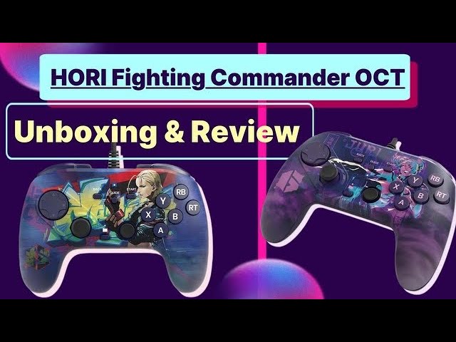 Street Fighter 6 Hori Commander Octa | Cammy & Juri Controller