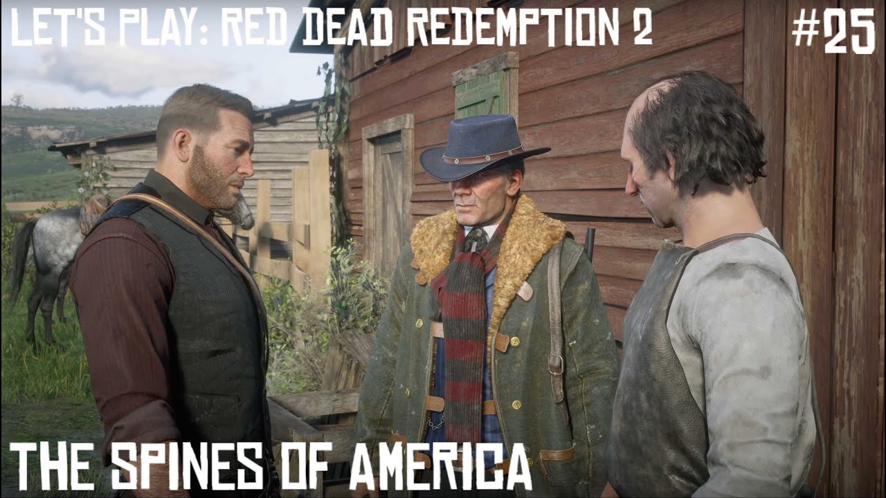 Let's Play: Red Dead Redemption 2 - #25 The Spines of America - YouTube