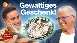 Von Pablo Picasso: Keramik aus 1952 als großes Dankeschön für Pflege erhalten | Bares für Rares