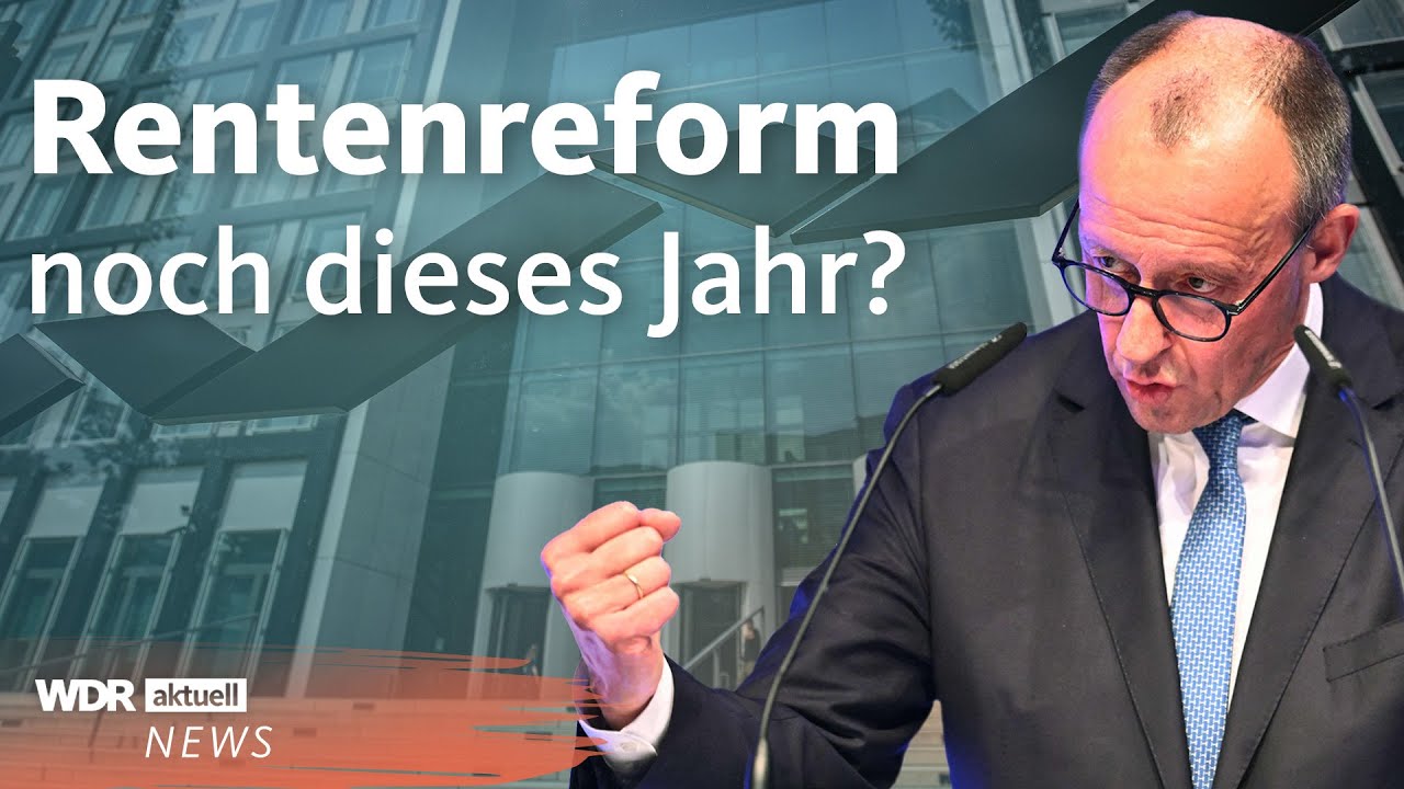 Friedrich Merz will Rente priorisieren: Rentenreform für 2026 angekündigt | WDR Aktuelle Stunde