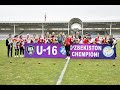 "Sevinch" U-16 yoshli qizlarni taqdirlash marosimidan videolavha