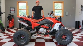 I Traded For This 416cc Big Bore Honda 400ex (TOO MUCH POWER)