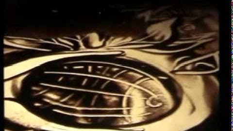 Sand Animation at INTERNATIONAL TALENT HUNT