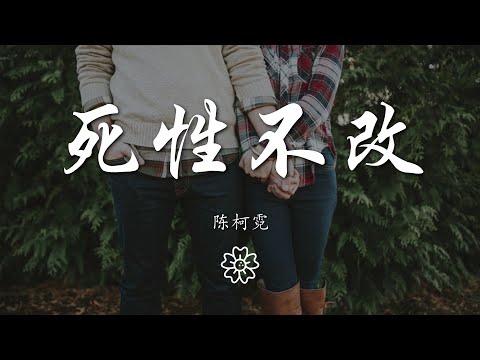 陳柯霓（CHENge） - 死性不改『我終究是意外 是除外 不是例外』【動態歌詞Lyrics】
