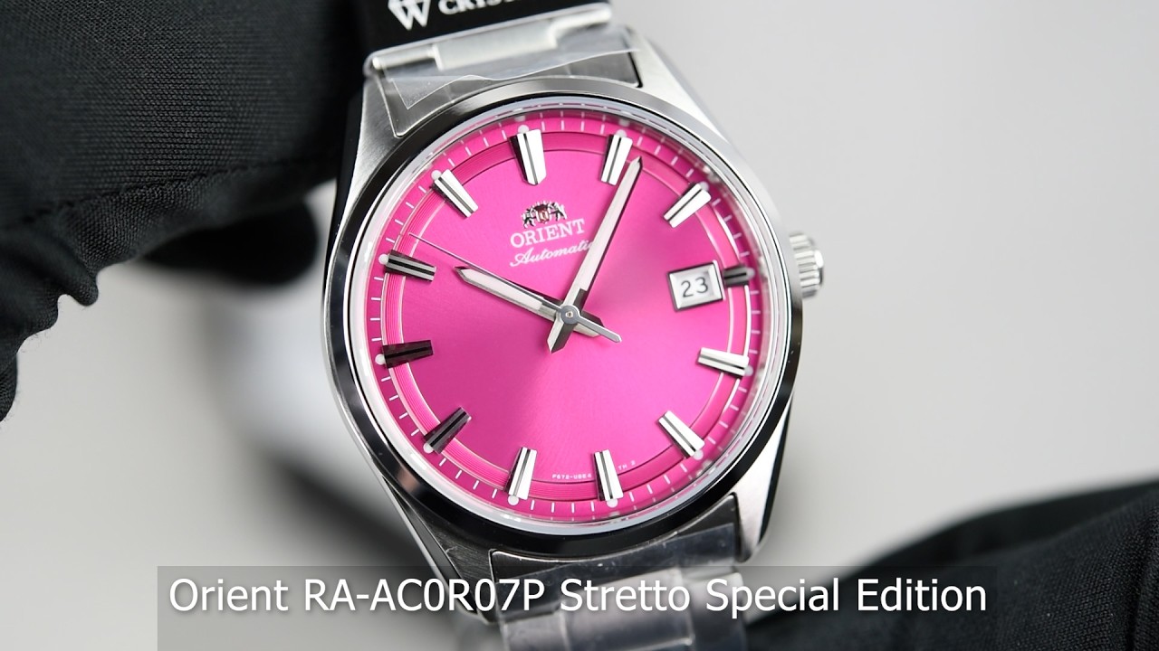 Orient RA-AC0R07P Stretto Special Edition - YouTube