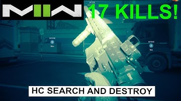 17 Kills! Rushing through the Dark | MW2 HC Search and Destroy