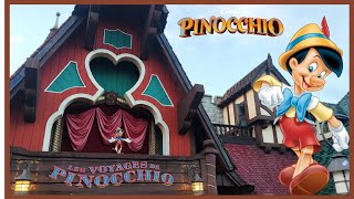 Les Voyages de Pinocchio - Disneyland Paris - On board video - #disney #family #fun