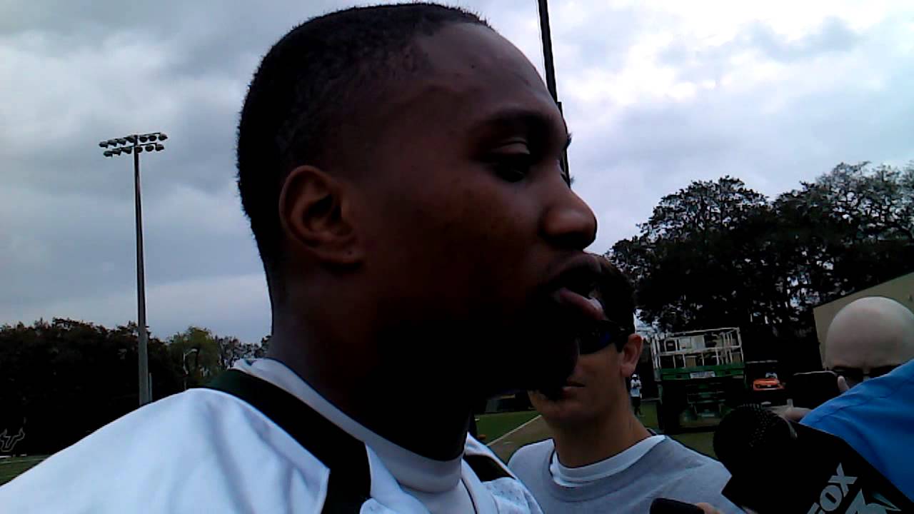Andre Davis - Spring Practice - 2-26-14