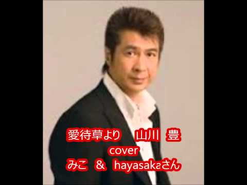 愛待草より　　山川　豊　cover　　みこ　＆　hayasakaさん