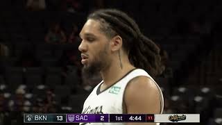 Emanuel Sharp full highlights vs. Nets - California Classic - 13 Points, 3 REB, 1 AST, 2 STL, 1 BLK