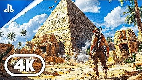 INSIDE THE CURSED PYRAMID || indiana Jones Gameplay 4K 60FPS  || SkyGour Gaming