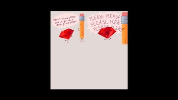 Ruby Asks Out Pencil (Rubycil) [BFDI Comic]