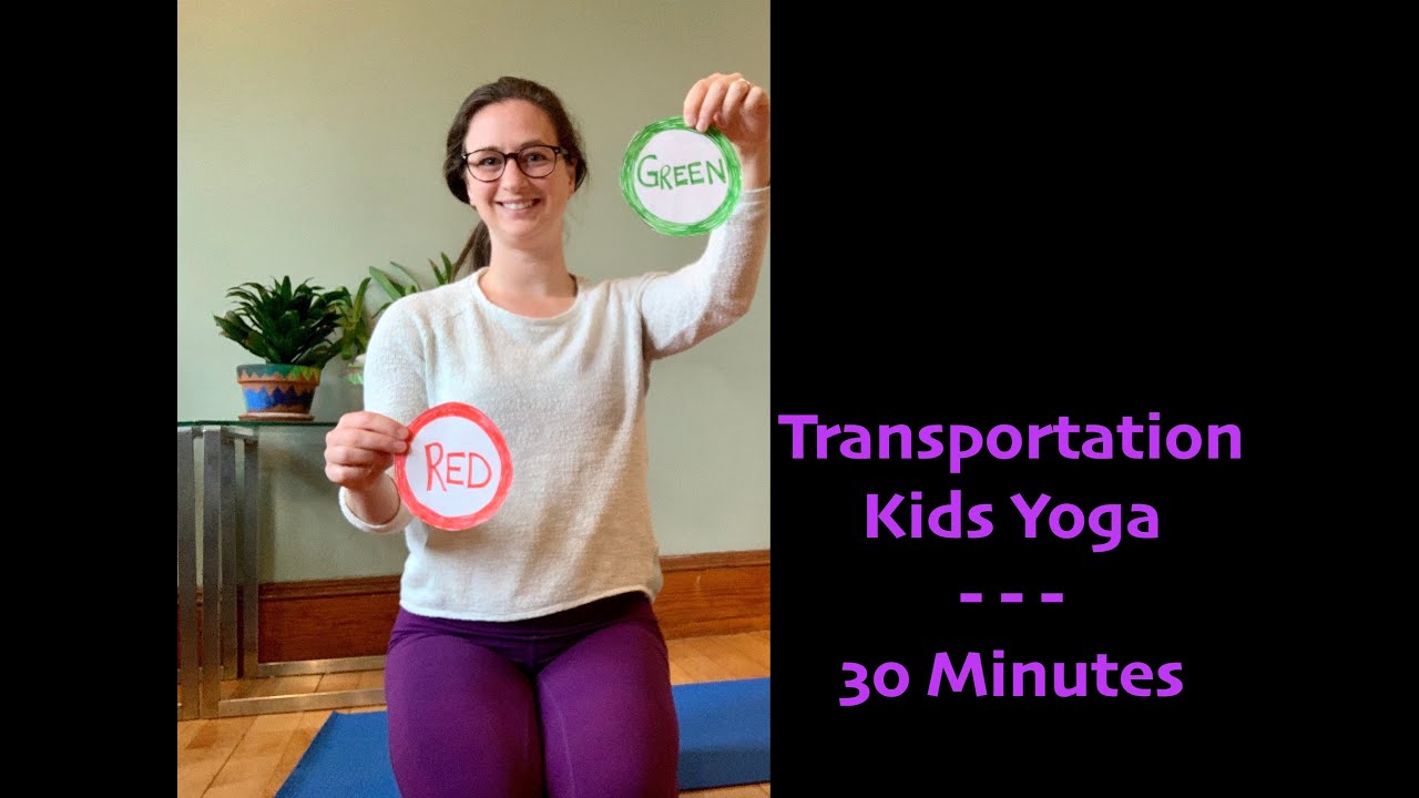 Transportation Activities for Kids Yoga (+poster) | Kids Yoga Stories | Yoga  for kids, Kid yoga lesson plans, Teach yoga online