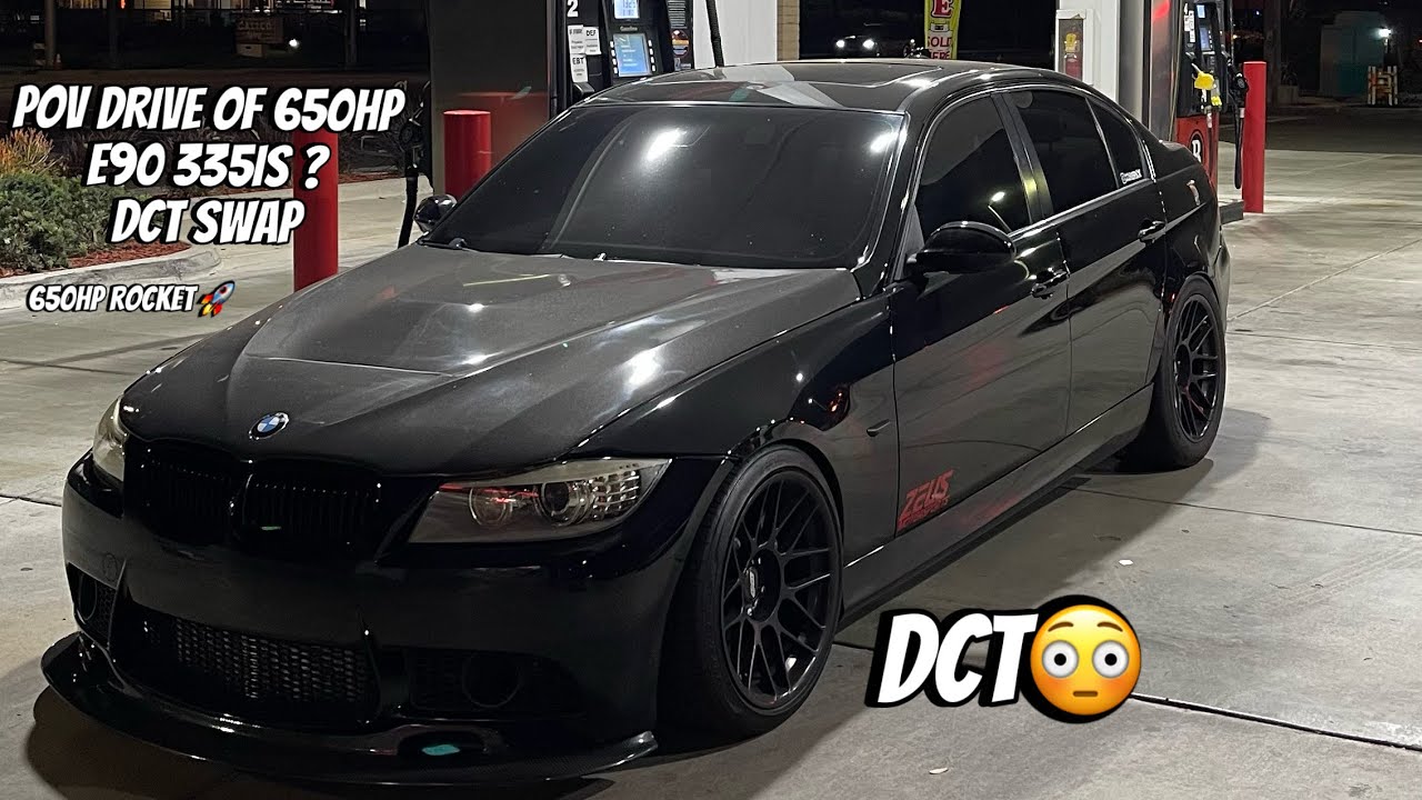 Driving my friends upgraded twin turbo 335i with port injection!! - YouTube