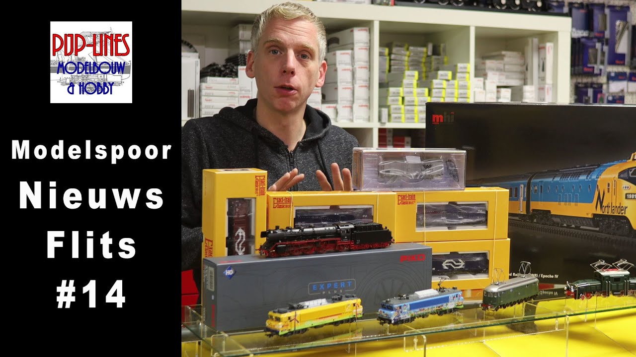 Modelspoor NieuwsFlits #14 | Roco Tommie en Tess | Roco Line rails beton