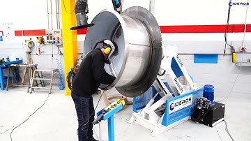 3 Axis Welding Positioner - Sideros Engineering - RL 2000 - Load Capacity 2.000 kg - 4,410 lbs