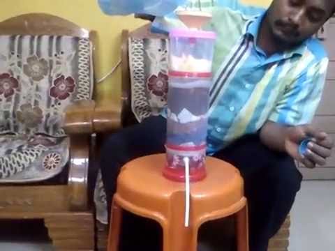 Natural water filtering system - YouTube diagram of toc 