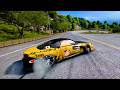 RELAXING DOWNHILL DRIFTING (ONLY ENGINE SOUND)