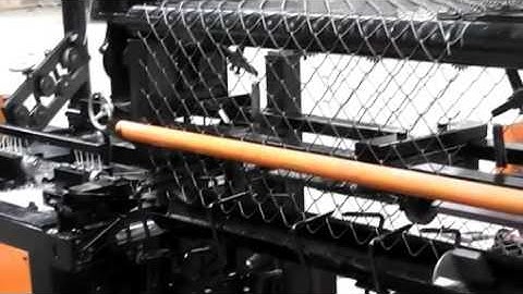 Chain Link Fence Machine debugging Video