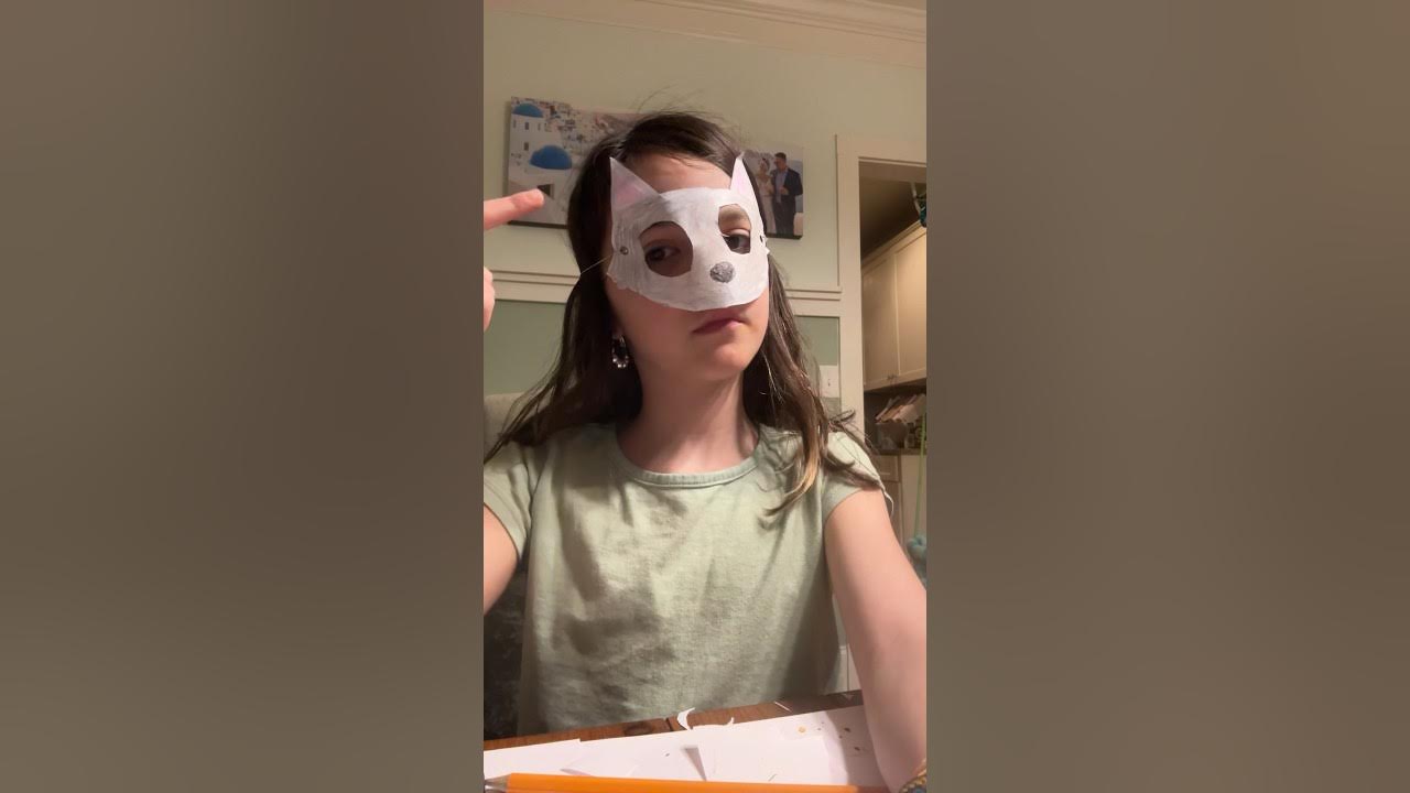 Make shift therian mask YouTube