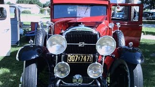 1931 Buick Series 80 Four Door Sedan RedBlk LakePlacid042614