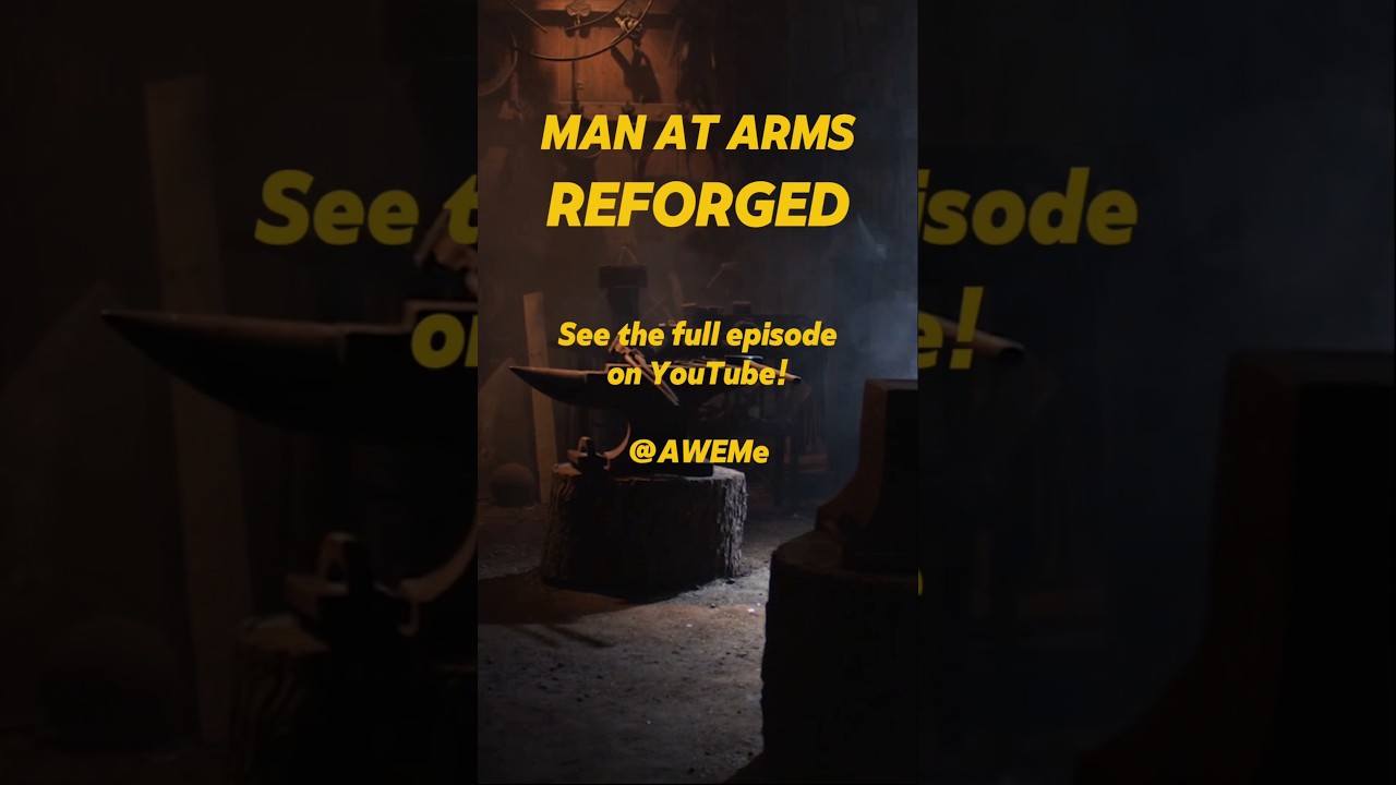 Check out the latest Man At Arms Reforged Episode here @AweMe  #roman #romanempire #gladiator