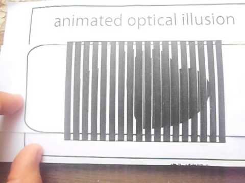 Animated optical illusion