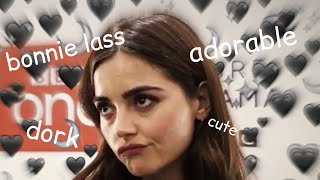 jenna coleman being a cutie for 7 minutes straight.