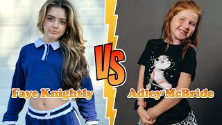 Download Lagu Faye Knightly (ROCK SQUAD) VS Adley McBride (A for Adley) Transformation ★ From Baby To 2026 MP3