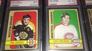 1972 Topps OPC Hockey Cards Vintage Profile of Key Cards Hall of Famers HOF