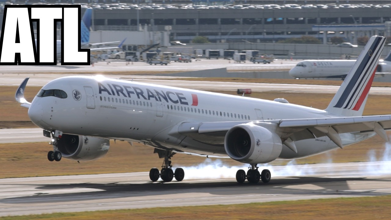 The Ultimate Afternoon of Planespotting at ATL | Heavy Jets, Rare Liveries & Nonstop Action in 4K!