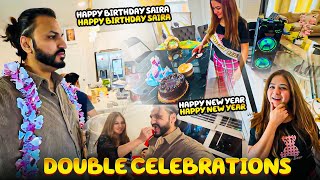 Double Celebration! 🎊 Saira ki Birthday Party   New Year Eve Surprise